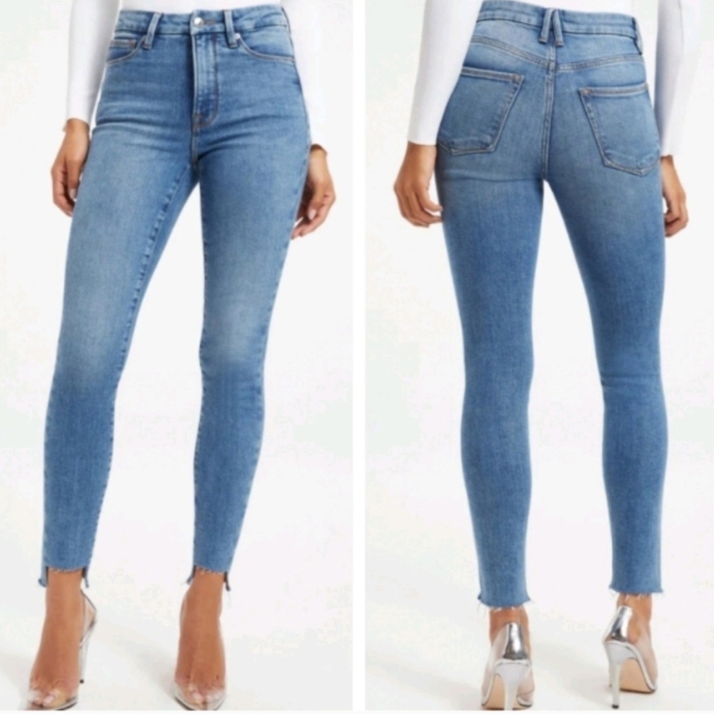 Good American Good Waist Skinny Jeans (NWT)